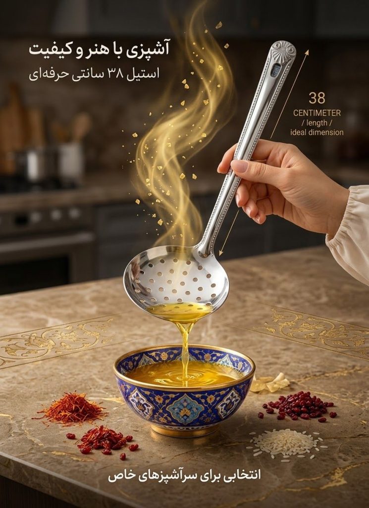 کفگیر استیل
