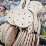 پلوکش دسته کوتاه چوبی(چوبی جنگلی)